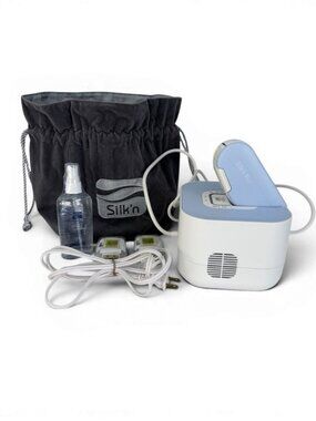 SILK'N SensEpil Home Pro Hair Removal Device w/ 2 Cartridges & Pouch